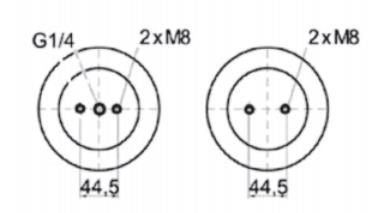 1E70-7 曲式空气弹簧